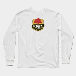 Redwood National Park Vintage Travel Badge Long Sleeve T-Shirt